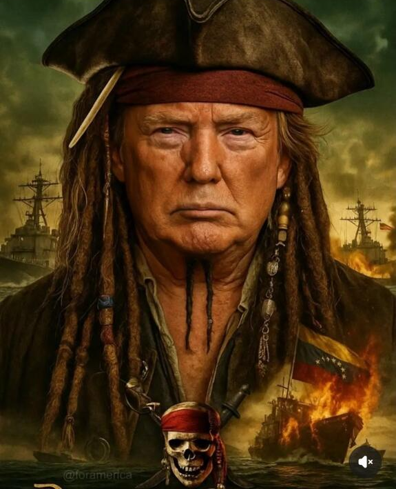 Pirate Trump 2 Blank Meme Template