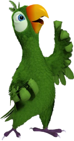 Pierre the parrot Blank Meme Template