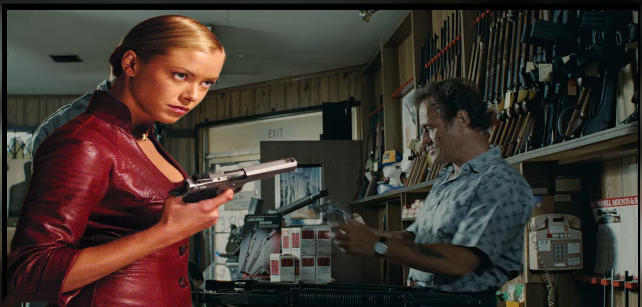 I like your guns Blank Meme Template