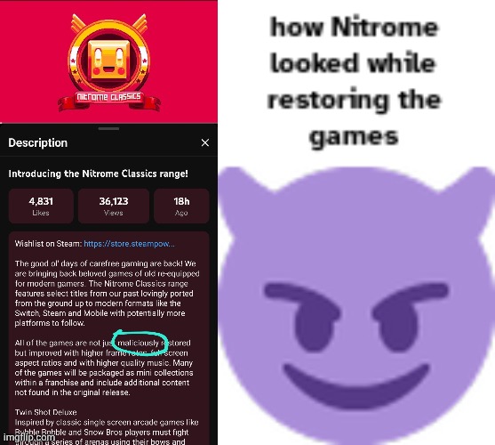 ‌ | image tagged in gaming | made w/ Imgflip meme maker