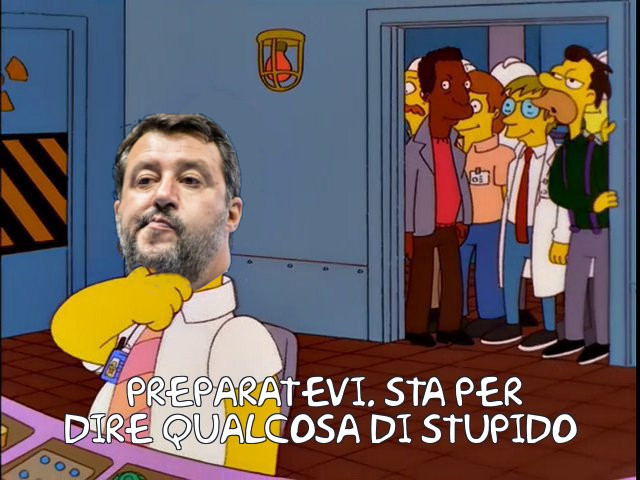 salvini-something-stupid Blank Meme Template