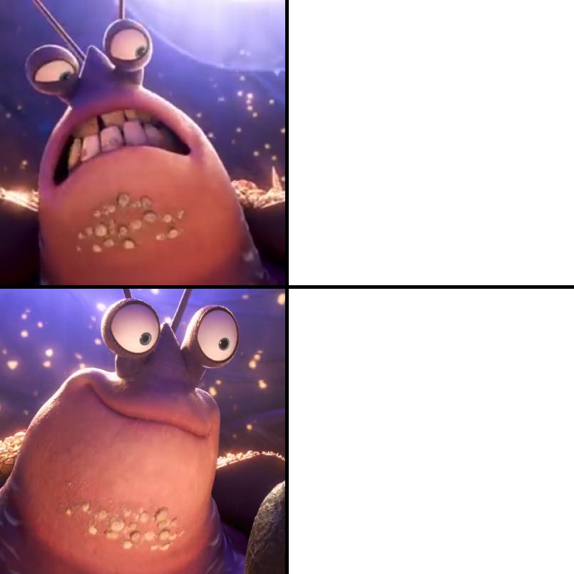 Tamatoa Drake Blank Meme Template