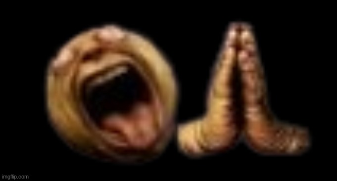 Realistic crying and praying emoji | image tagged in realistic crying and praying emoji | made w/ Imgflip meme maker