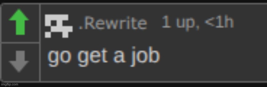 rare rewrite w | made w/ Imgflip meme maker