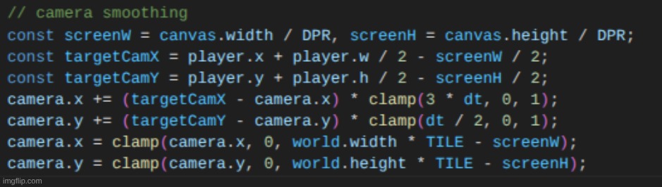 the camera easing I use | made w/ Imgflip meme maker
