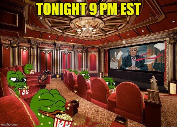 OUR President addresses the Nation | TONIGHT 9 PM EST | image tagged in potus,white house,united states of america,president trump,america first,maga | made w/ Imgflip meme maker