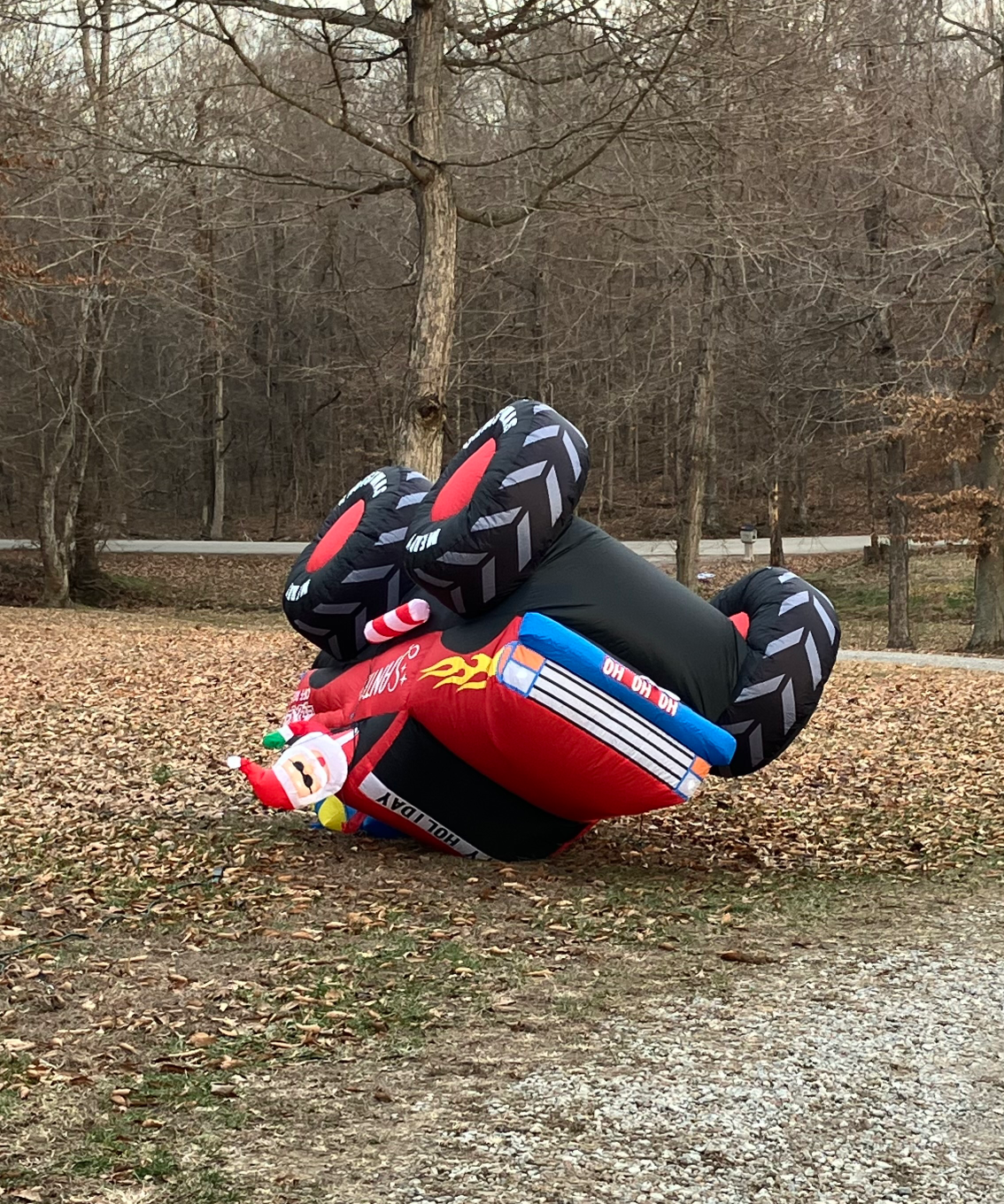 Santa dui Blank Meme Template