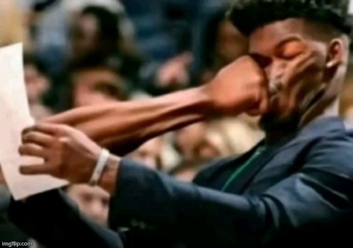 Jimmy butler punched | image tagged in jimmy butler punched | made w/ Imgflip meme maker