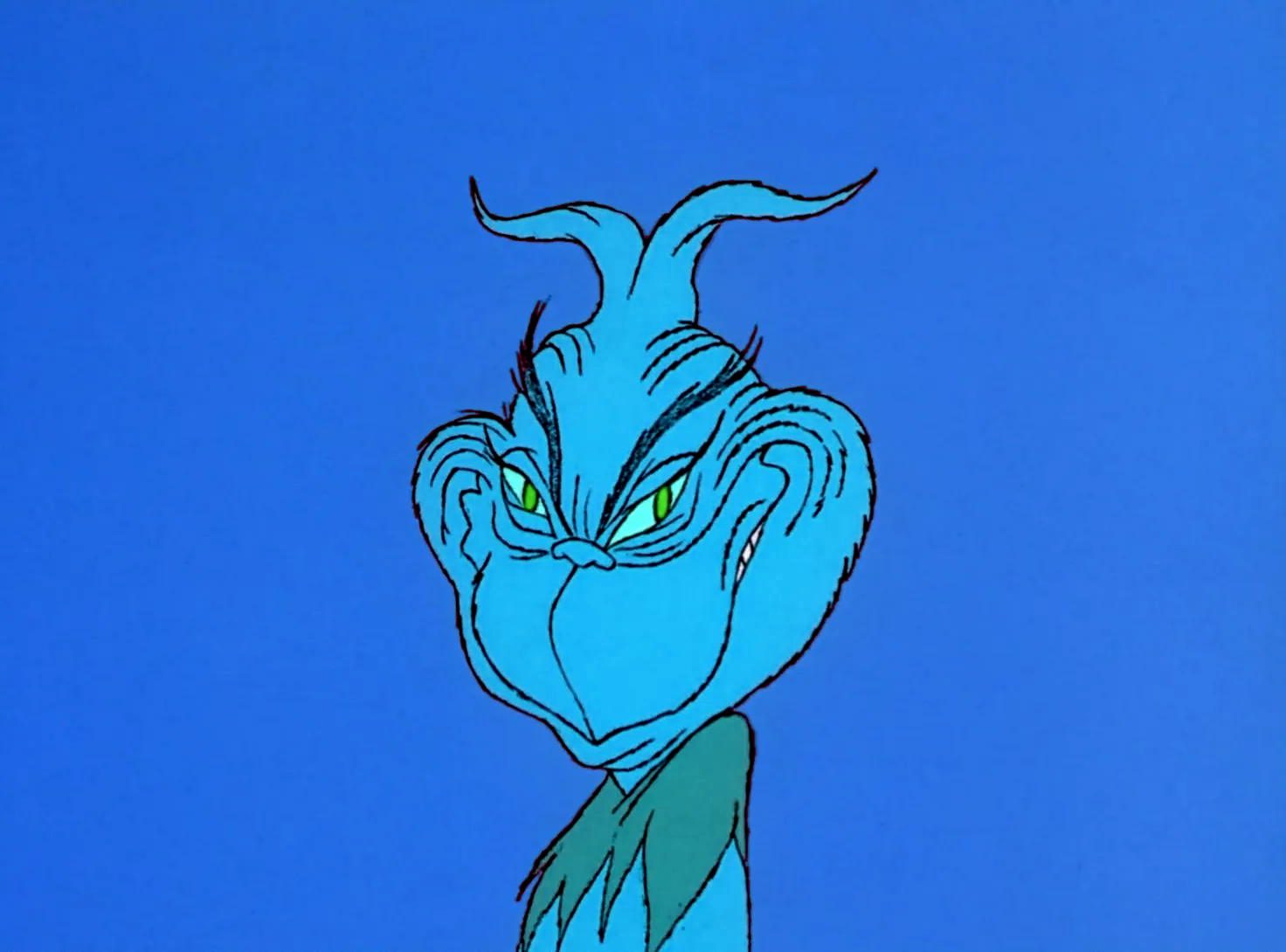 Blue Grinch Blank Meme Template