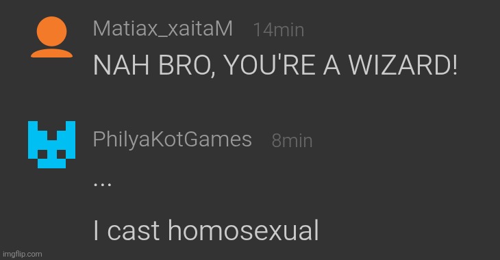 I love memechatting this mf our conversation server zero purpose but it's always funny asf | made w/ Imgflip meme maker