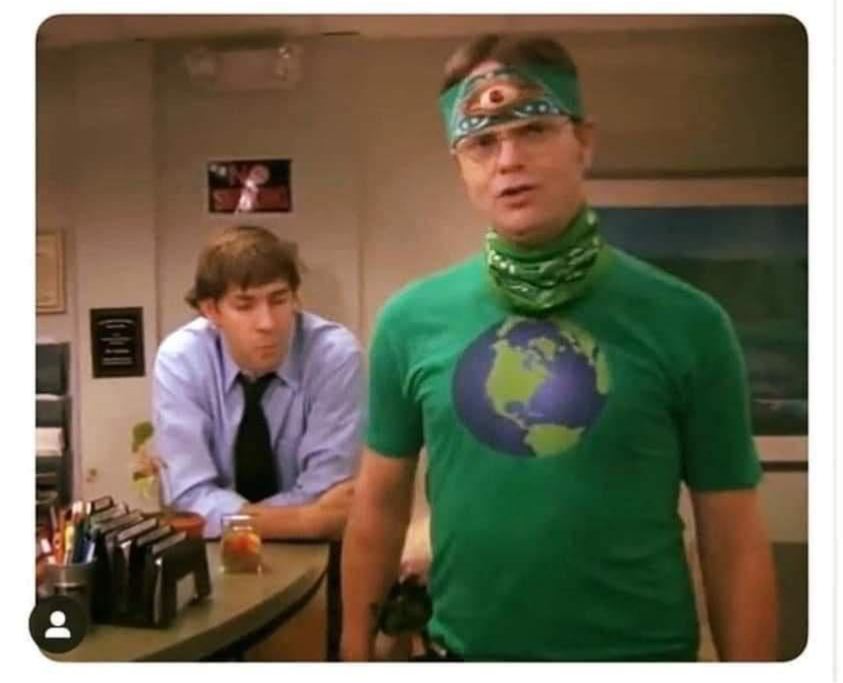 dwight green Blank Meme Template