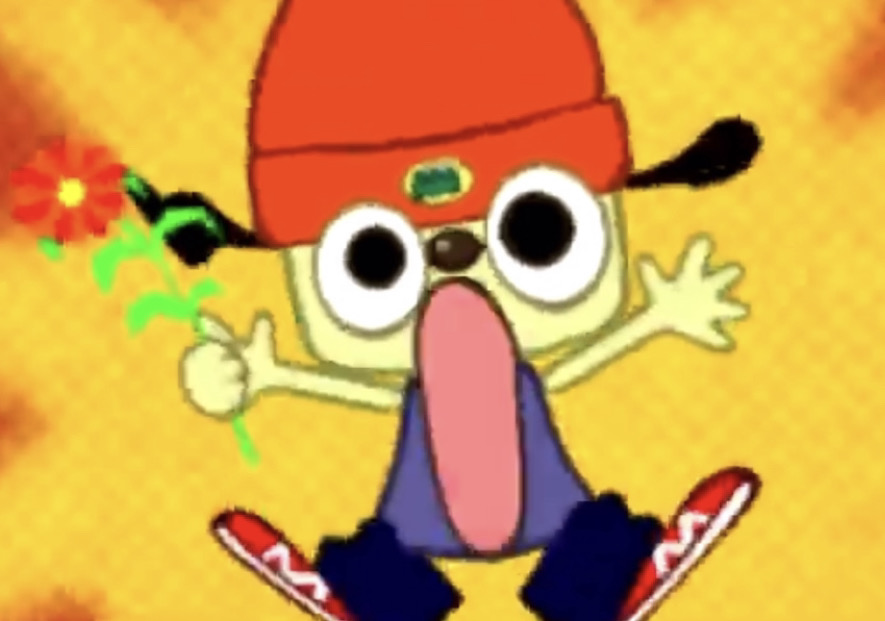 Parappa Shocked Blank Meme Template