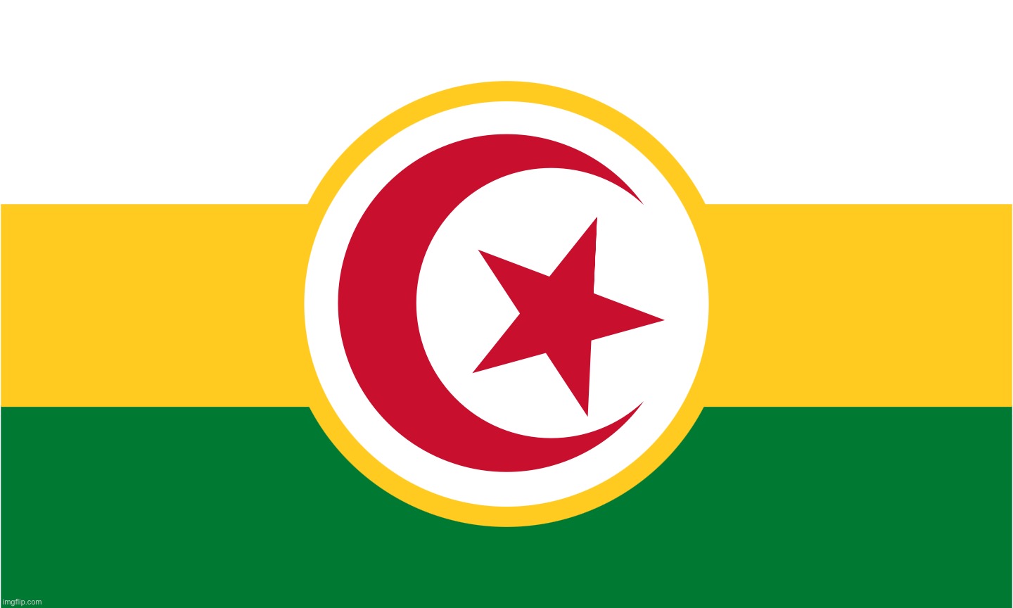 Algeria flag redesign. | made w/ Imgflip meme maker