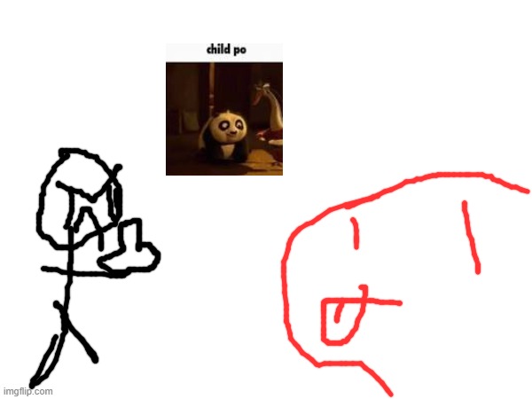 the average hyperbeam(im the black outlined guy, we all know who the red mf is) | made w/ Imgflip meme maker