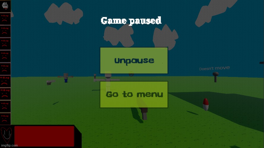 FFA pause menu (WIP) | made w/ Imgflip meme maker