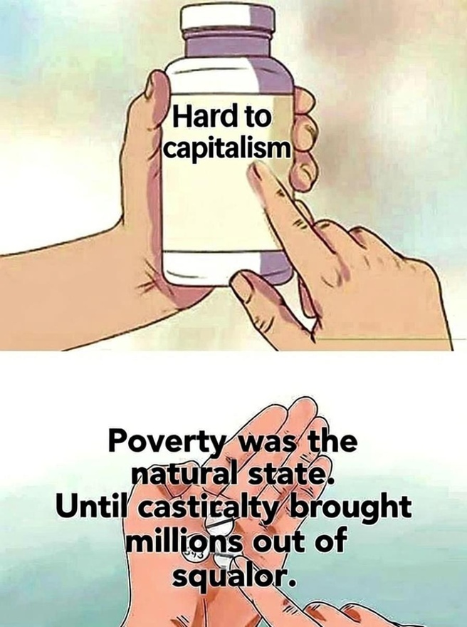 Hard to Capitalism Blank Meme Template