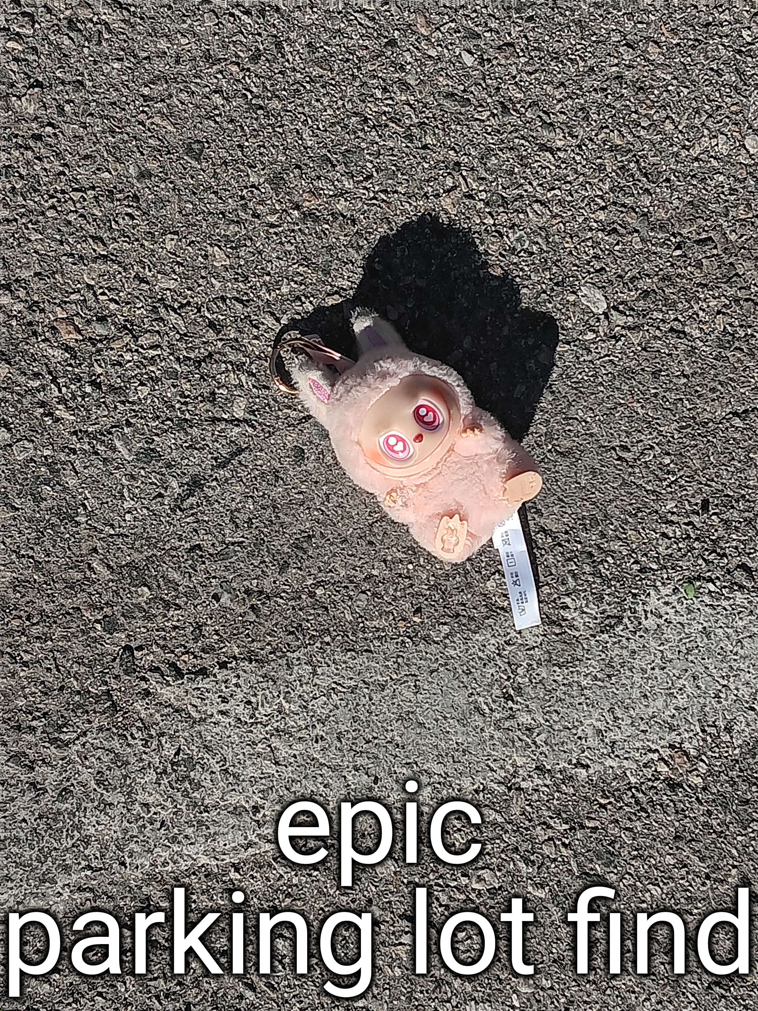 epic parking lot find | made w/ Imgflip meme maker