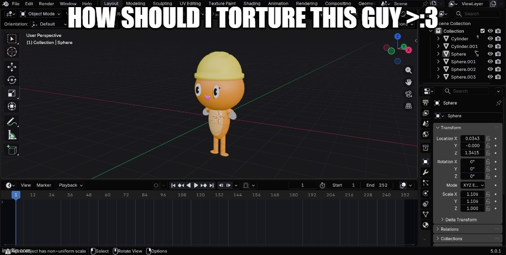 How Should I Kill Him | HOW SHOULD I TORTURE THIS GUY >:3 | image tagged in handy | made w/ Imgflip meme maker