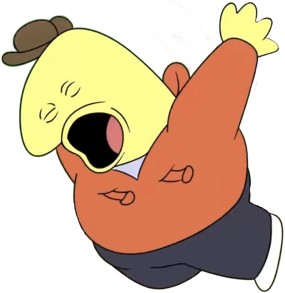 Charlie Dompler Falling Blank Meme Template