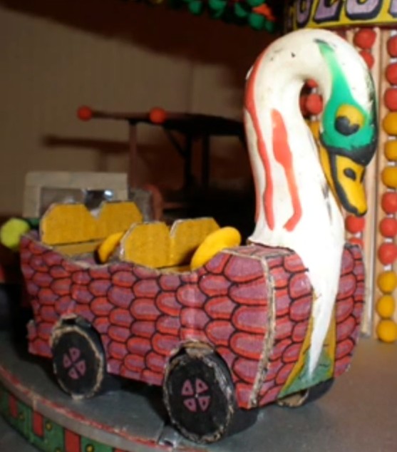 Swan Car Mexican Fair Ride Blank Meme Template