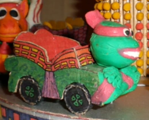 Raphael (TMNT) Mexican Car Fair Ride Blank Meme Template