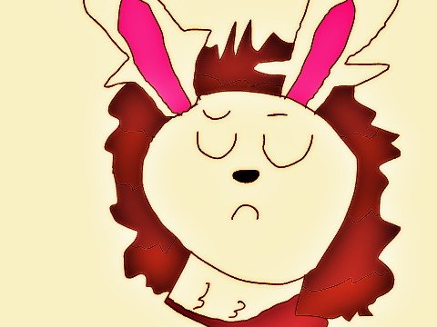 Eliza The Rabbit Not Impressed Blank Meme Template