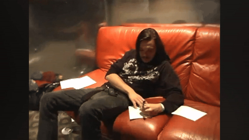 Darroh Sudderth writing Blank Meme Template