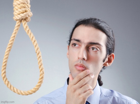 image tagged in noose | made w/ Imgflip meme maker