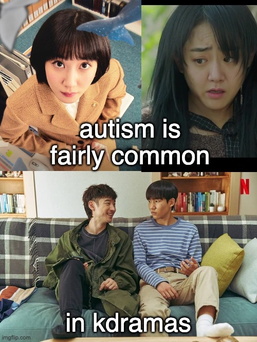 autism is fairly common in kdramas | made w/ Imgflip meme maker
