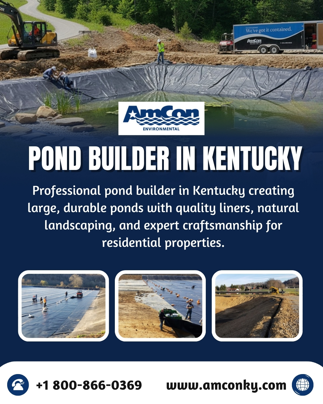 Pond Builder In Kentucky Blank Meme Template
