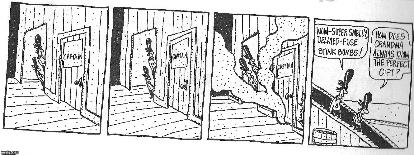 Classic Overboard | image tagged in comics | made w/ Imgflip meme maker