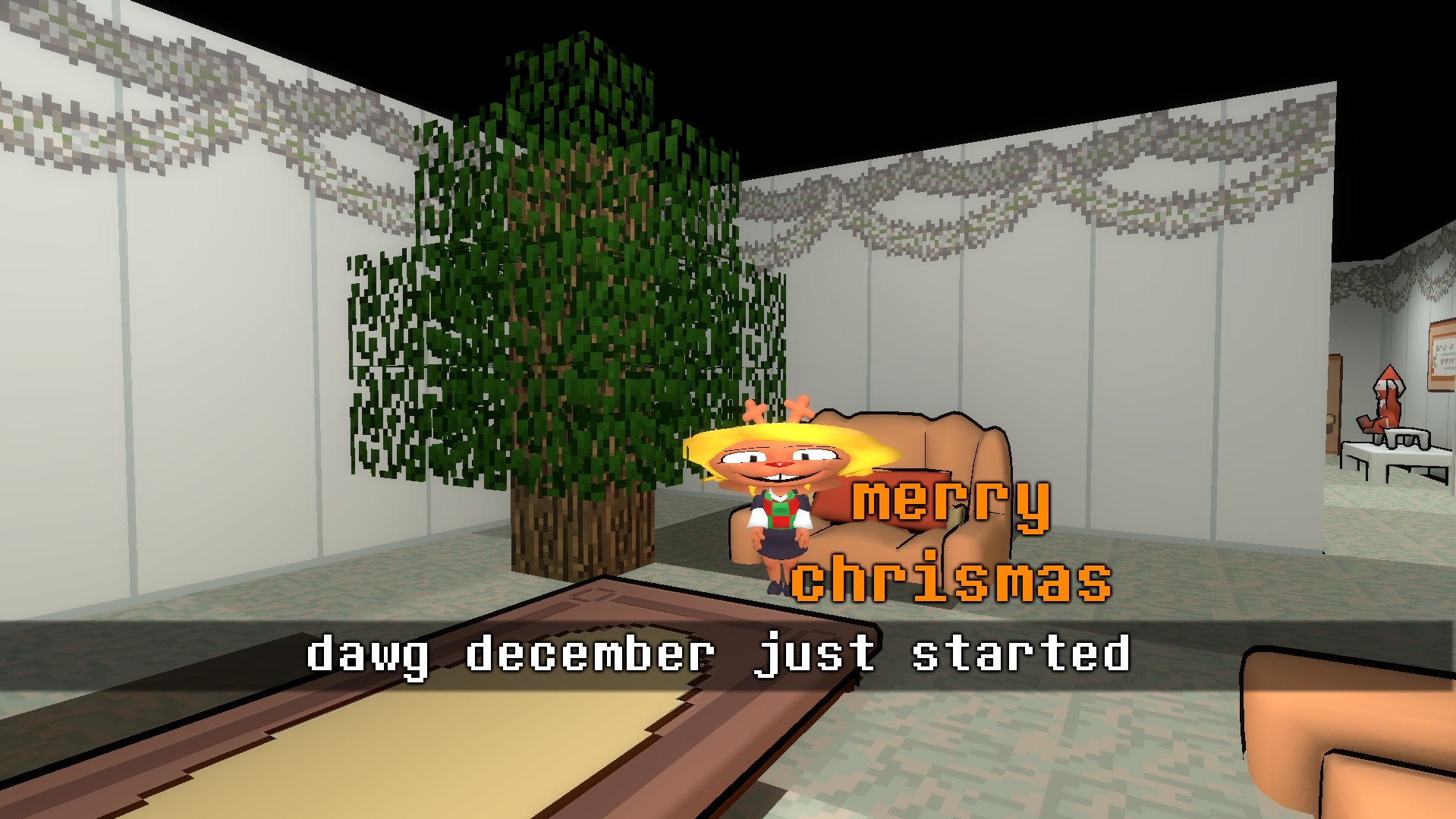 Bro doesn't know its 18th december- | merry chrismas; dawg december just started | made w/ Imgflip meme maker