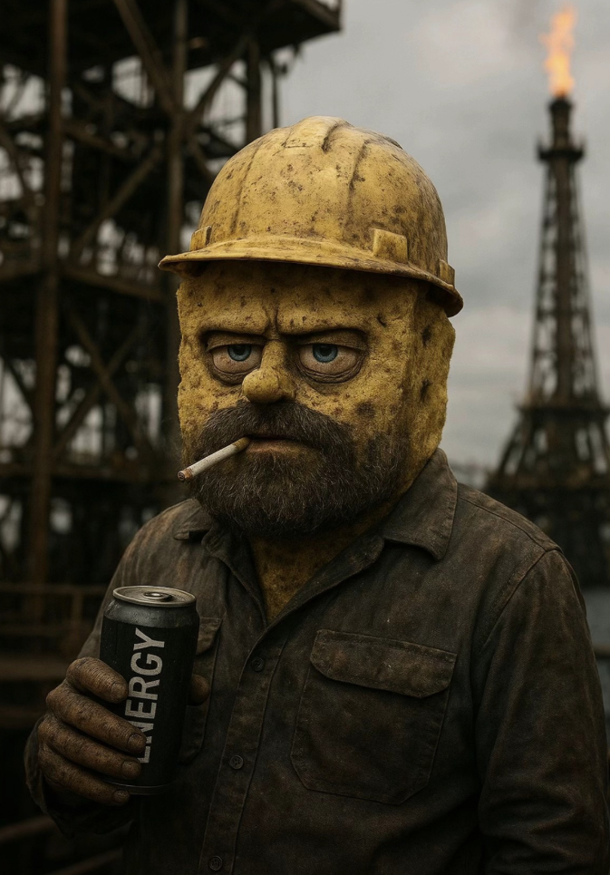 spongebob blue collar Blank Meme Template