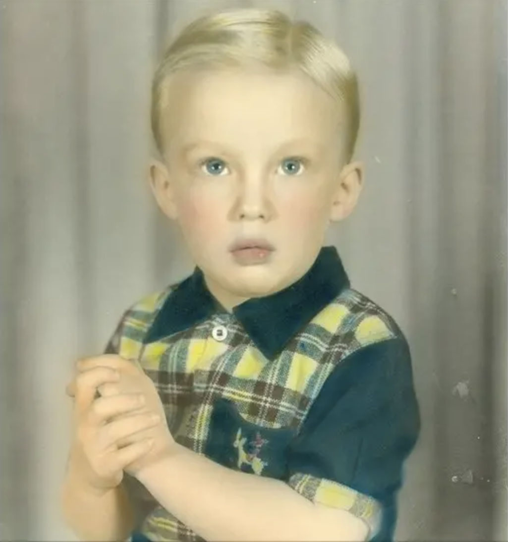 Donald Trump as a toddler Blank Meme Template