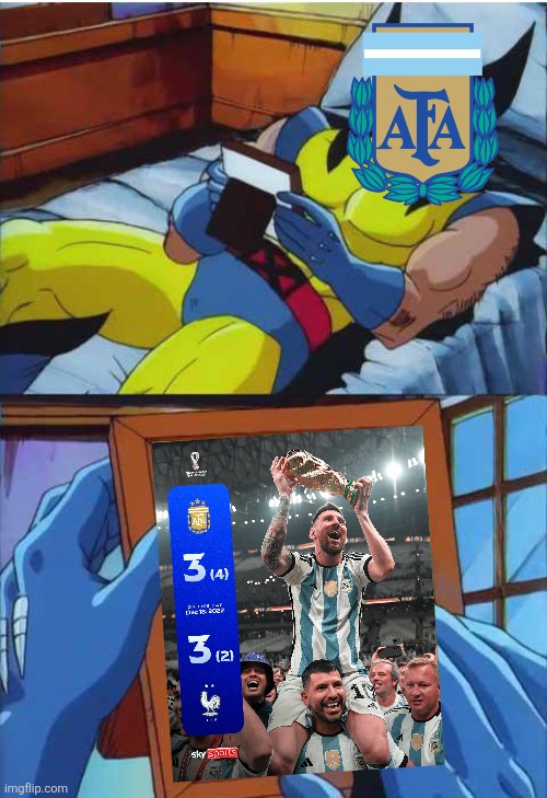 Throwback Thursday: ARGENTINA 3 FRANCE 3 | THE BEST FOOTBALL GAME OF ALL-TIME, AFTER MILAN 3 LIVERPOOL 3?!! | image tagged in wolverine remember,argentina,france,world cup,soccer,memes | made w/ Imgflip meme maker