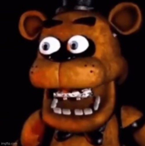 image tagged in shocked freddy better | made w/ Imgflip meme maker