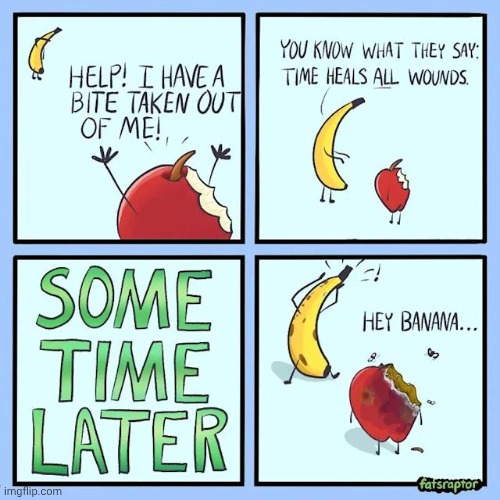 APPLE | image tagged in bite,apples,apple,banana,comics,comics/cartoons | made w/ Imgflip meme maker