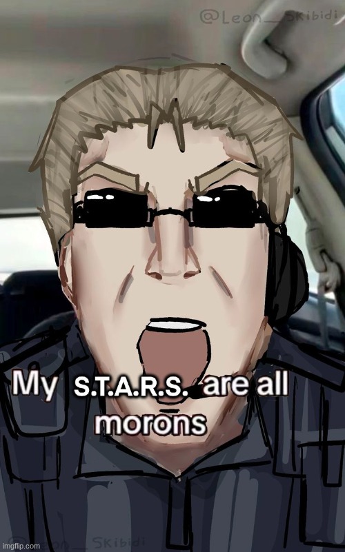 Albert Wesker | image tagged in my students are all morons | made w/ Imgflip meme maker