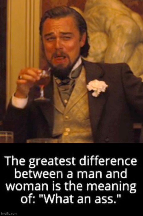 I would think this rings in at about 98% TRUE! | image tagged in laughing leo,men and women,difference between men and women,know the difference,we are not the same,relationships-humor | made w/ Imgflip meme maker