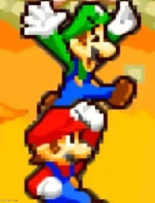 Luigi balls punch Blank Meme Template