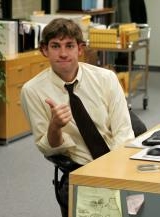 Jim Thumbs Up Blank Meme Template