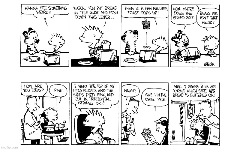 image tagged in calvin and hobbes,comics | made w/ Imgflip meme maker