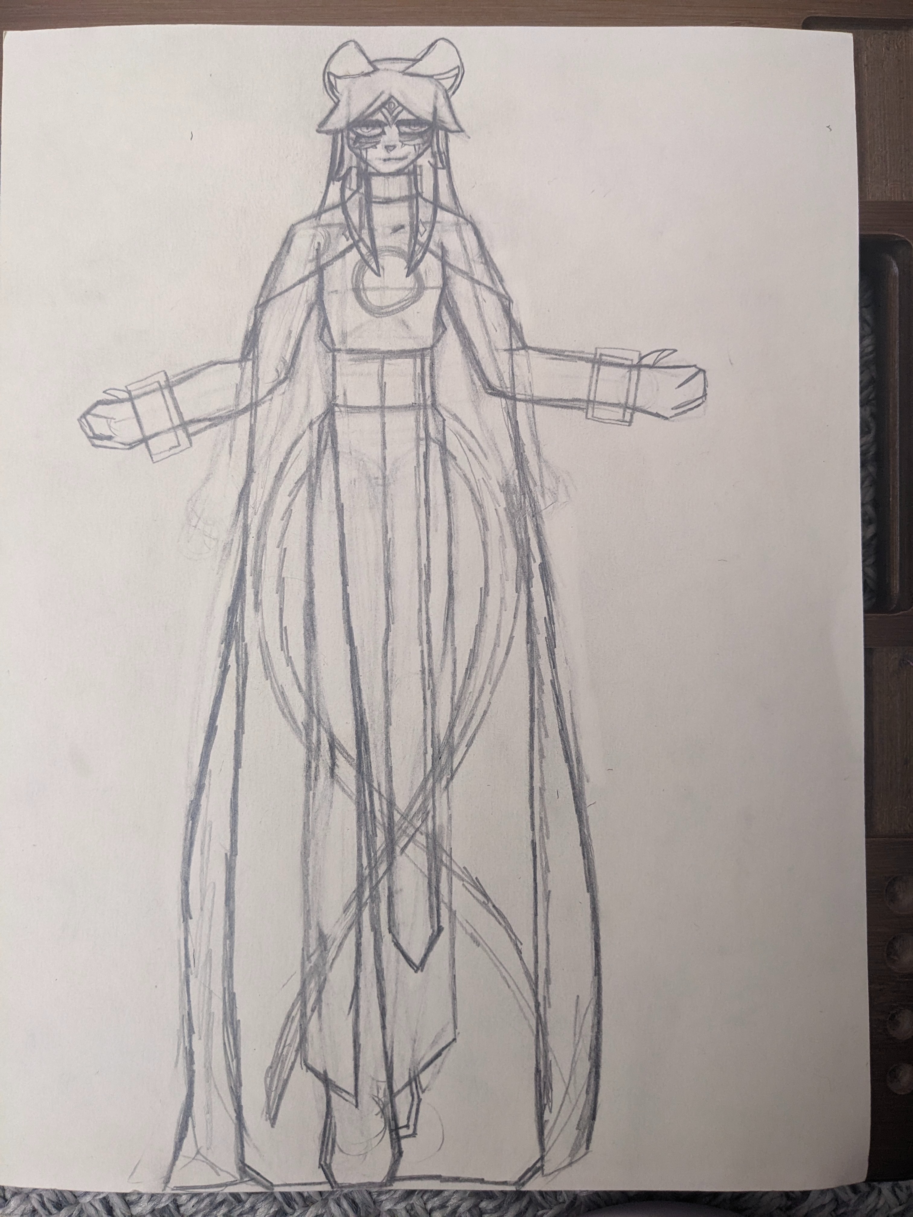 Drawing after a bit | made w/ Imgflip meme maker