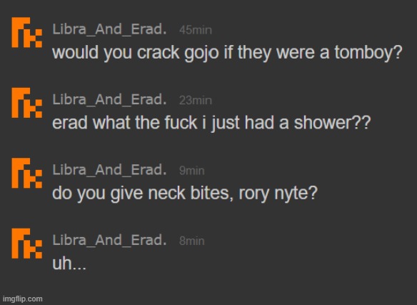 whole convo btw | made w/ Imgflip meme maker