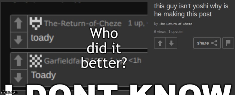 made w/ Imgflip meme maker