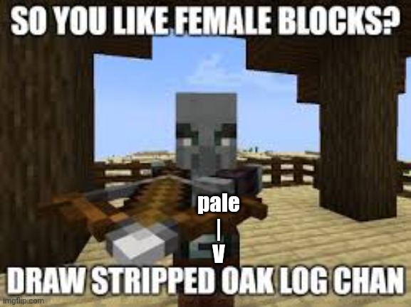 pale
|
V | made w/ Imgflip meme maker