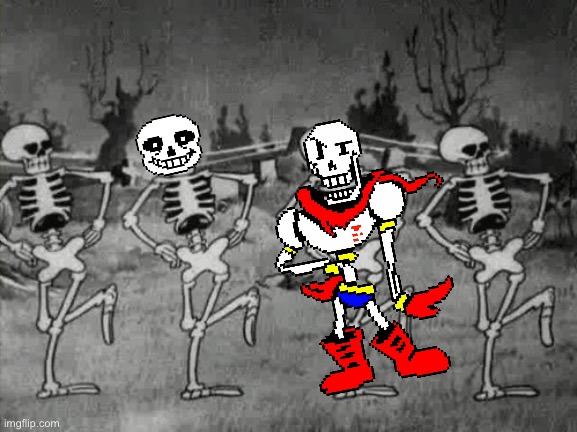 Spooky Scary Skeletons | image tagged in spooky scary skeletons | made w/ Imgflip meme maker