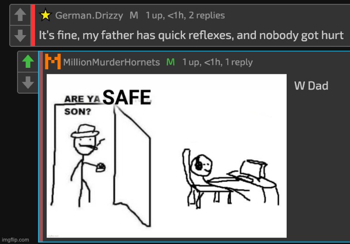 Y'all might not like Andrew as a mod, but once you get along with him just a bit better he's one of the most chill users in here | made w/ Imgflip meme maker