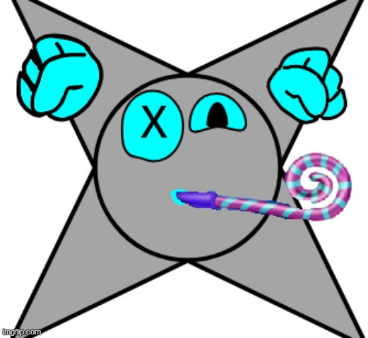 tridotron celebrating emoji | image tagged in tridotron celebrating emoji | made w/ Imgflip meme maker