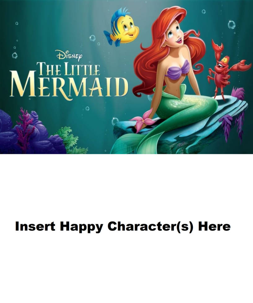 Who loves the little mermaid ? Blank Meme Template